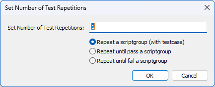 Popup 메뉴 - 반복 실행