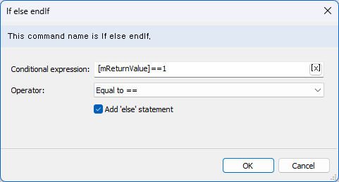 If / Else / endIf 예제